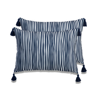 Wayfair navy pillows sale